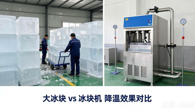 大冰块和冰块机哪个更划算_南开车间防暑降温大冰块_车间大冰块降温效果怎么样